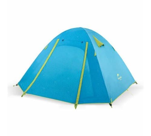 Палатка Naturehike 210T65D  NH18Z033-P трехместная голубой, 6927595729632