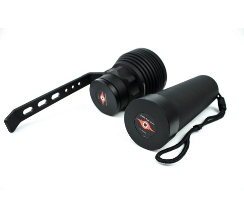Фонарь для дайвинга Ferei Shark W168 LED: 3хCREE XHP-70 white холодный - набор