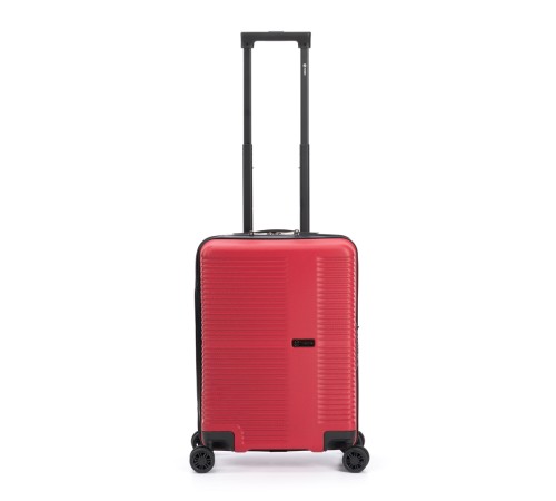 Чемодан TORBER Elton, красный, ABS-пластик, 38 х 24 х 54 см, 35 л