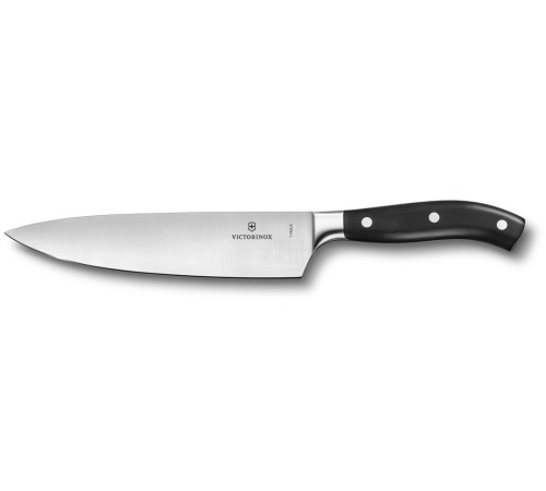 Нож шеф-повара VICTORINOX Grand Maître, кованый, 20 см, чёрный