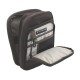 Сумка VICTORINOX Deluxe Travel Companion, с наплечными ремнями, чёрная, нейлон 800D, 21x10x27 см, 6л