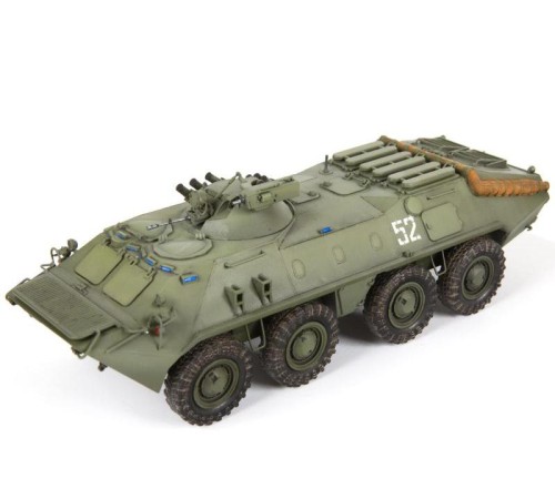 Сборная модель ZVEZDA Российский бронетранспортер БТР-70 с башней МА-7, 1/35