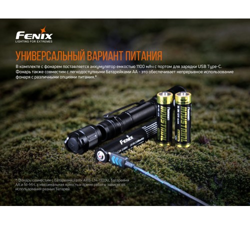 Фонарь Fenix LD22 V2.0, LD22V20