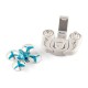 Р/У квадрокоптер Cheerson CX-95W WiFi Mini Racing Drone RTF 2.4G (синий)