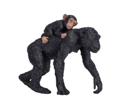 Фигурка KONIK Шимпанзе с детёнышем