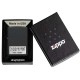 Зажигалка ZIPPO License Plate с покрытием Black Matte, латунь/сталь, черная, 38x13x57 мм