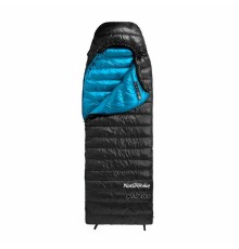 Мешок спальный  Naturehike CWZ400 NH19W400-Z с пуховым конвертом  L черный, 6927595765371