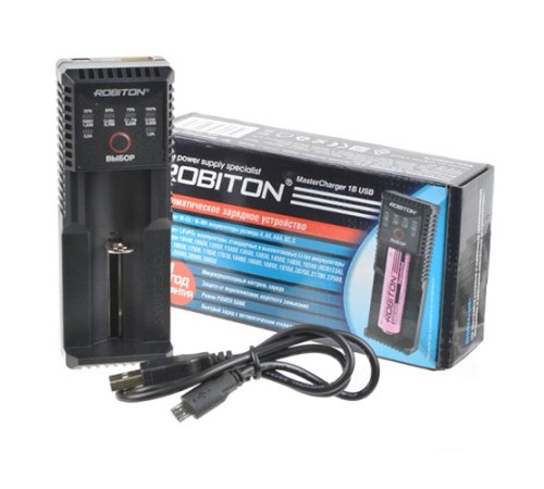 Зарядное устройство Robiton MasterCharger 1B USB, 17022