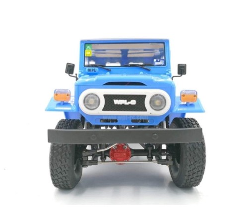 Радиоуправляемая машина WPL японский внедорожник FJ40 (голубая) 4WD 2.4G 1/16 KIT