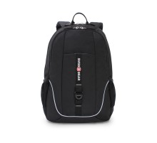 Рюкзак SWISSGEAR чёрный, полиэстер 600D, 33x16,5x46 см, 26л
