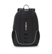 Рюкзак SWISSGEAR чёрный, полиэстер 600D, 33x16,5x46 см, 26л