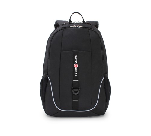 Рюкзак SWISSGEAR чёрный, полиэстер 600D, 33x16,5x46 см, 26л