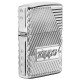 Зажигалка ZIPPO Armor® с покрытием High Polish Chrome, латунь/сталь, серебристая, 38x13x57 мм