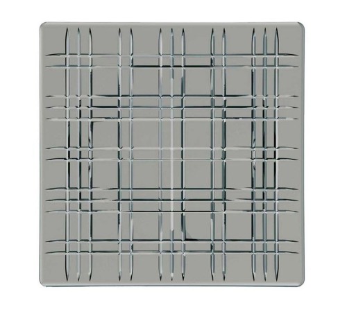Блюдо квадратное Nachtmann SQUARE 28x28 см дымчатое