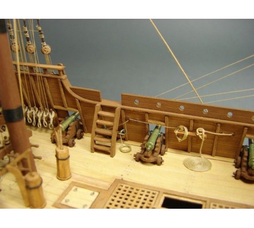 Сборная картонная модель Shipyard пинас Papegojan (№73), 1/96