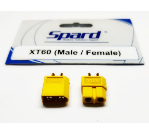 Разъем XT60 комплект папа+мама
