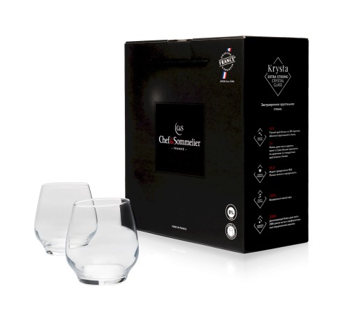 Бокалы для воды и коктейлей Chef&Sommelier Absoluty 320 мл. / 2 шт. в п/у.