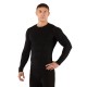 Футболка мужская Vivek / дл. рукав / комбинир 290/  черный / XXL, VIVEK9090XXL