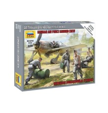 Сборные солдатики ZVEZDA Немецкие авиатехники, 1/72