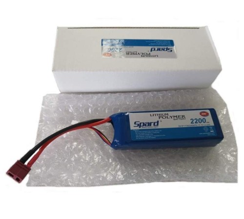 Аккумулятор Li-Po Spard 2200mAh, 11,1V, 30C, T‐plug
