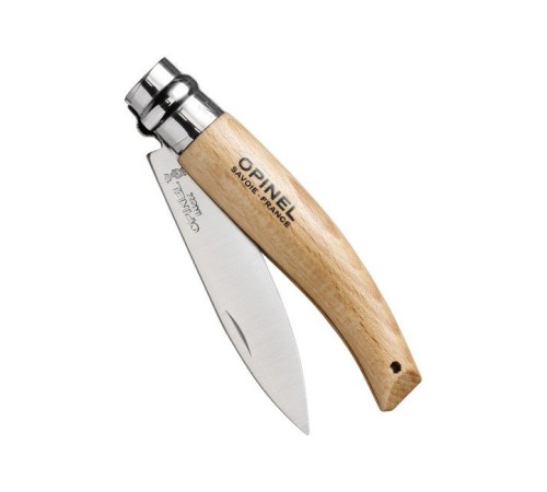 Нож Opinel №8 садовый, нержавеющая сталь, блистер, 001216