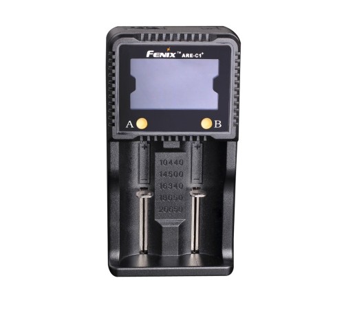 Зарядное устройство 26650, 18650, 16340, 14500, 10440 Fenix ARE-C1+, ARE-C1plus