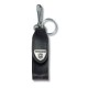 Чехол VICTORINOX для ножей-брелоков c LED 58 мм, с кольцом для ключей, кожаный, чёрный