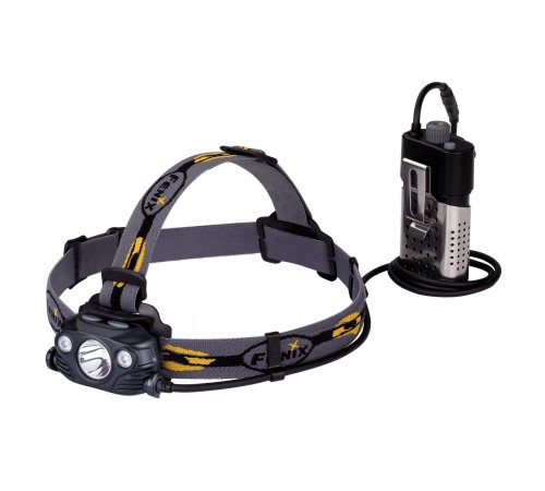 Налобный фонарь Fenix HP30R серый, HP30Rgrey