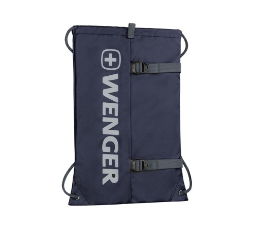 Рюкзак-мешок на завязках WENGER XC Fyrst, синий, полиэстер, 35x1x48 см, 12 л