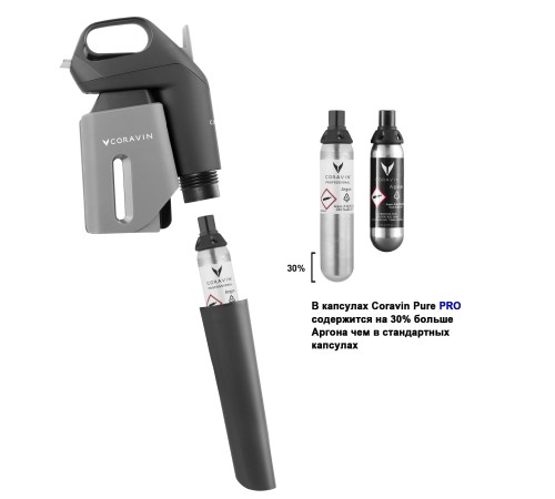Система подачи и сохранения вина Coravin Model Three Pro