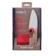 Нож шеф-повара Opinel+защита пальцев, деревянная рукоять, нержавеющая сталь, коробка, 001744