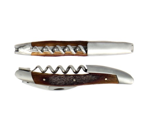 Штопор Forge de Laguiole Sommelier In Chene De Barrique Gravure