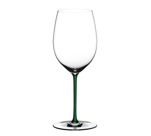 Бокал для вина Riedel Cabernet/Merlot Fatto A Mano Green