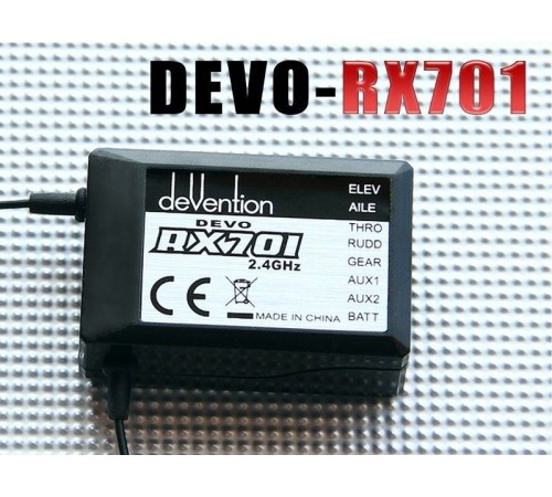 Аппаратура радиоуправления Walkera Devo F7DS 2.4G 7ch Rx Tx