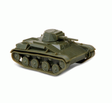 Сборная модель ZVEZDA Советский легкий танк Т-60, 1/100