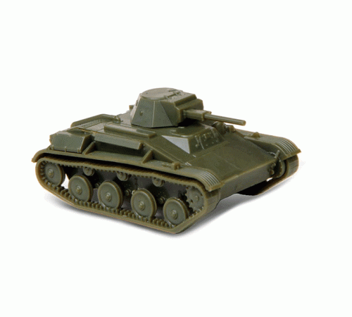 Сборная модель ZVEZDA Советский легкий танк Т-60, 1/100