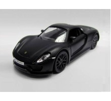 Машина Ideal 1:30-39 Porsche 918 Spyder (черн. матов.)