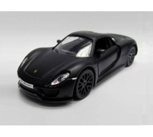 Машина Ideal 1:30-39 Porsche 918 Spyder (черн. матов.)
