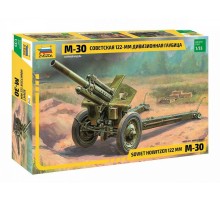Сборная модель ZVEZDA Советская 122-мм дивизионная гаубица М-30, 1/35