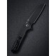 Складной нож SENCUT Kyril 9Cr18MoV Steel Black Stonewashed Handle G10 Black