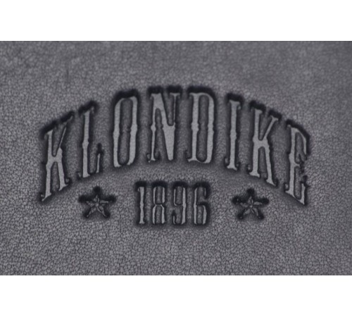 Бумажник KLONDIKE Dawson, натуральная кожа в черном цвете, 9,5 х 2 х 10,5 см
