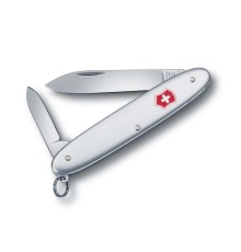 Нож перочинный VICTORINOX Excelsior, 84 мм, 3 функции, алюминиевая рукоять, серебристый