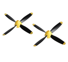 Четырёхлопастной пропеллер в сборе для самолета Volantex RC P51D, 2 комплекта