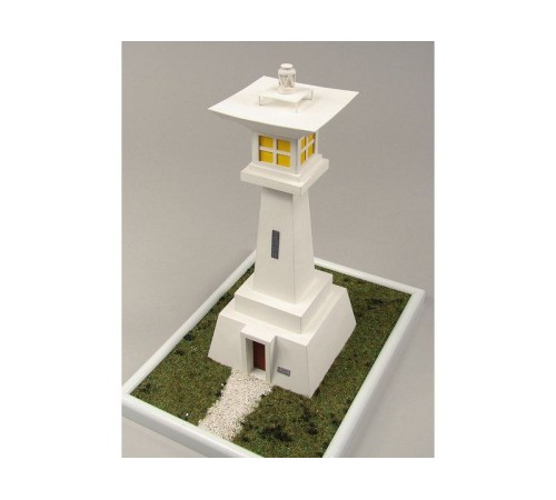 Сборная картонная модель Shipyard маяк Udo Saki Lighthouse (№63), 1/87