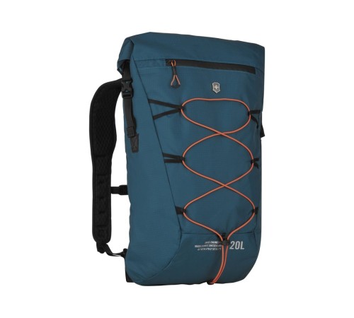 Рюкзак VICTORINOX Altmont Active L.W. Rolltop Backpack, бирюзовый, 100% нейлон, 30x19x46 см, 20 л
