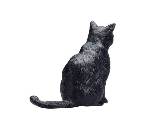 Фигурка KONIK Кошка, черная (сидящая)