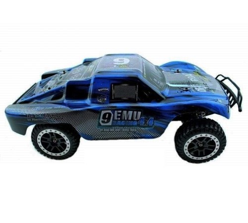 Радиоуправляемый шорт-корс Remo Hobby 9EMU TWINS MOTOR (синий) 4WD 2.4G 1/8 RTR