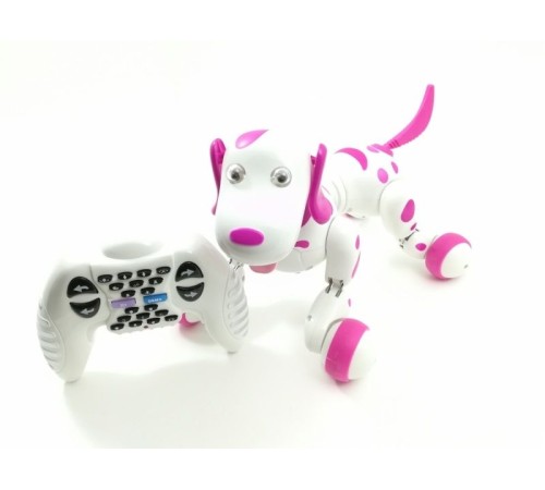 Радиоуправляемая робот-собака HappyCow Smart Dog 2.4G (розовая)