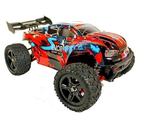 Радиоуправляемая трагги Remo Hobby S EVO-R Brushless UPGRADE (красный) 4WD 2.4G 1/16 RTR