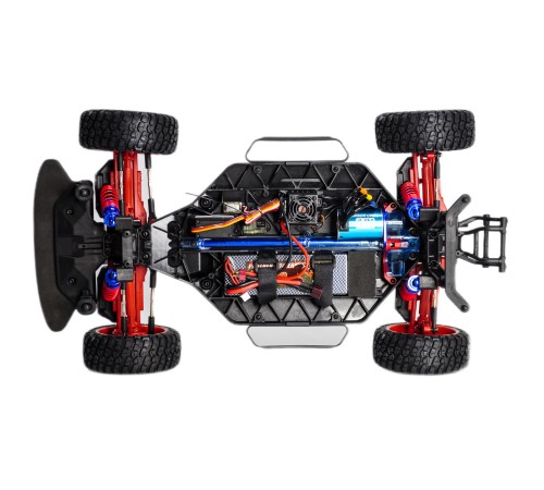 Радиоуправляемая шоссейка Remo Hobby Rally Master Brushless (оранжевая) 4WD 2.4G 1/8 RTR